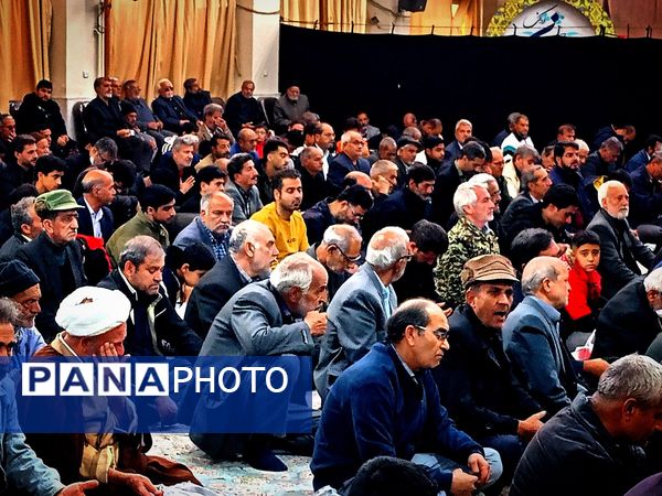 شهید خوشنام، میهمان مردم در مهدیه کاشمر شد