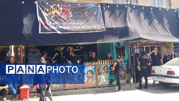 مراسم عاشورای حسینی در شهرستان بن