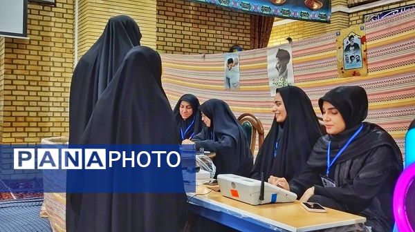 حضور پرشور مردم‌ اشتهارد برای دومین بار در پای صندوق‌های رأی