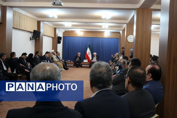 دیدار مدیران اجرایی مازندران با نماینده ولی‌ فقیه