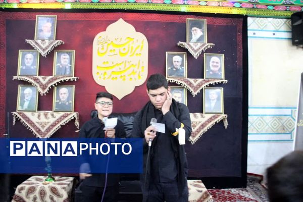 سوگواره احلی‌من‌العسل در شهرستان سمنان 