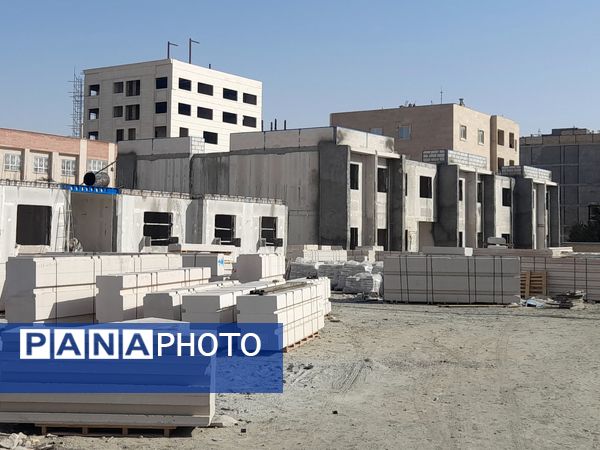 بازدید انجمن اولیا و مربیان دبستان پورشهریاری از پروژه درحال ساخت مدرسه اولیاء ناحیه ۷ مشهد