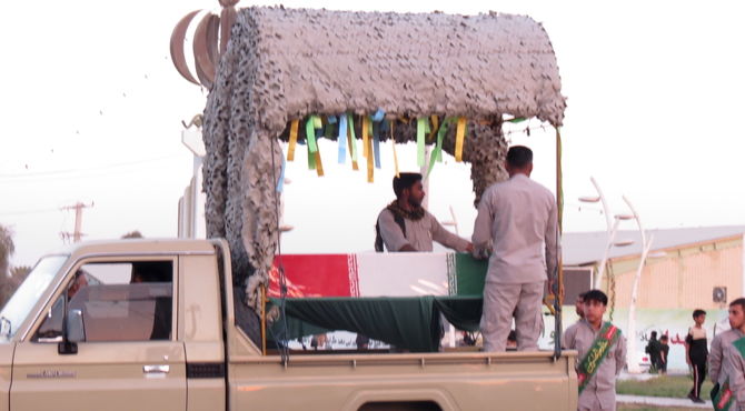 بندرخمیر غرق در احترام به پاسداران نام‌آشنای وطن شد 