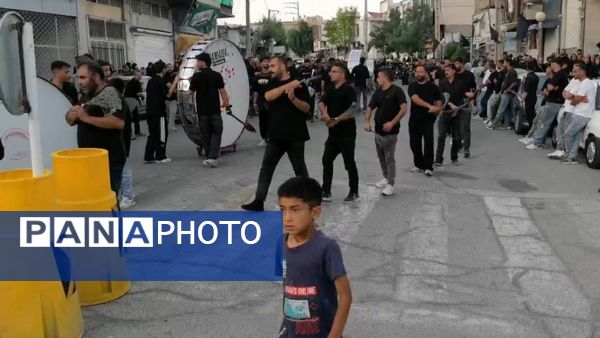 مراسم تاسوعا حسینی در شهرستان فیروزکوه