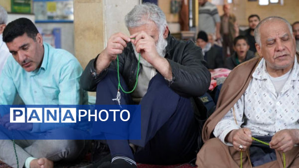 حضور پرشور دانش‌آموزان یاسوج در مراسم معنوی اعتکاف