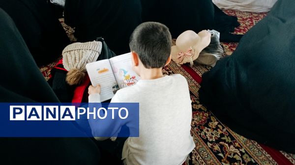 حضور کودکان در نماز جمعه کاشمر 