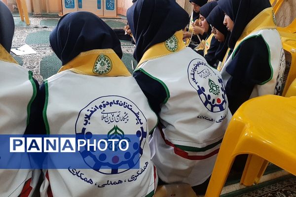 دختران پیشتاز رباط‌کریم در اردوی مهارتی پیش‌منطقه‌ای خوش درخشیدند