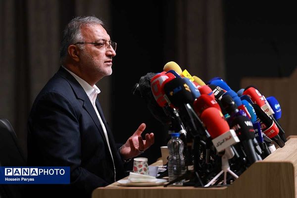 نشست خبری علیرضا زاکانی شهردار تهران