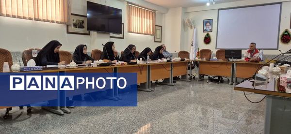 جلسه آموزشی ویژه مراقبان سلامت مدارس کاشان
