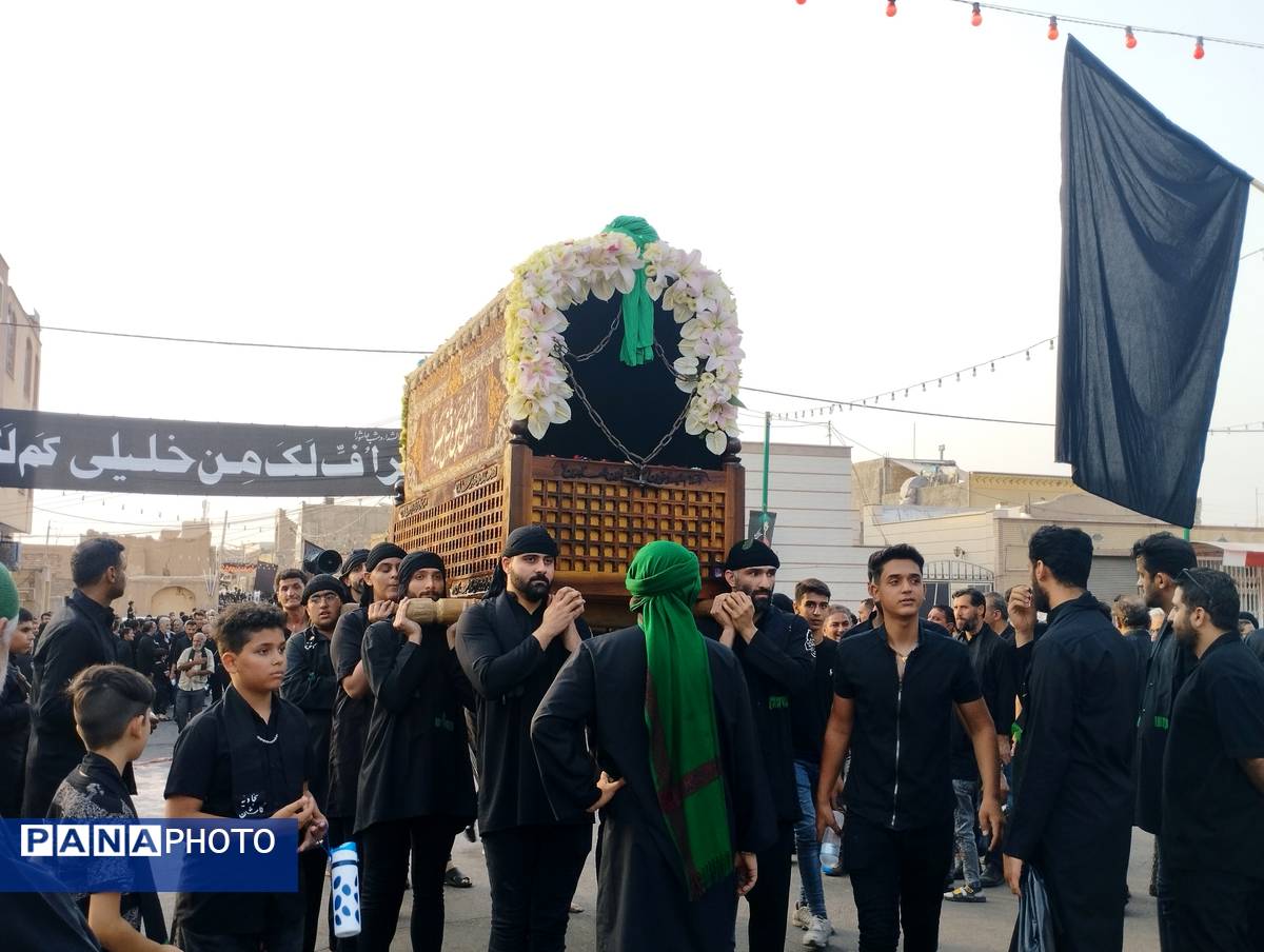 عزاداری مردم کاشان در روز شهادت امام سجاد (ع)
