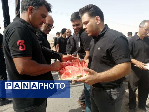 برپایی موکب‌هایی با عطر و بوی امام حسین (ع) در روستای نقاب