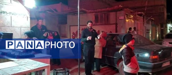 ایستگاه صلواتی جشن میلاد حضرت زهرا (س) در هیئت شاهزاده علی اصغر فدافن