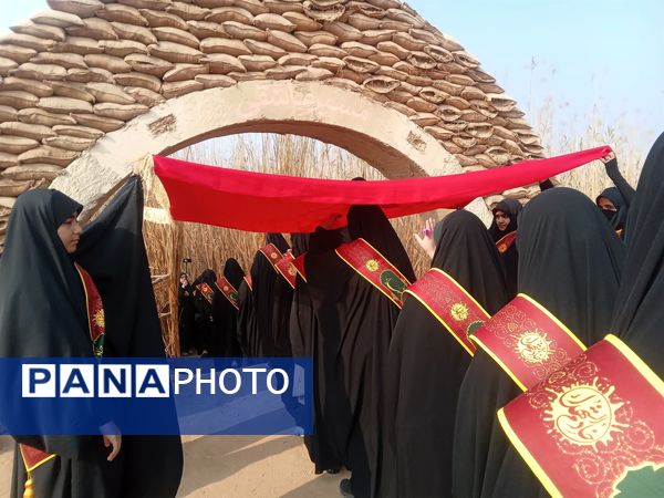 افتتاحیه دوره آموزشی دانش آموزان خادم الشهدا راهیان نور