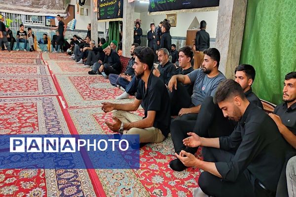 شام غریبان حسینی در مسجد جامع شهر بار