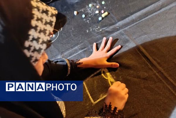 برپایی موکب دختران بصیرا در بجنورد 