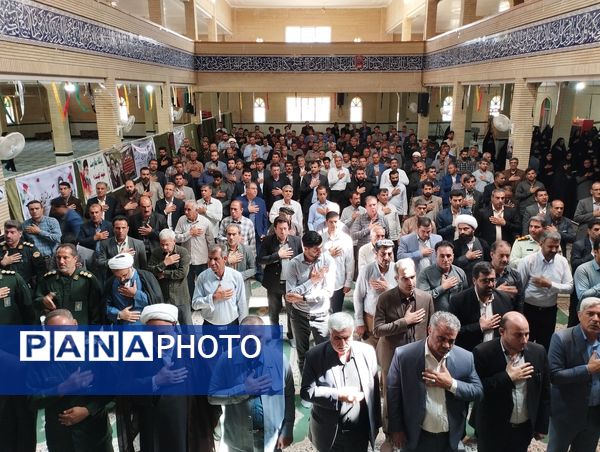  مراسم سوگواری به‌مناسبت شهادت شهدای خدمت در شهرستان چرداول