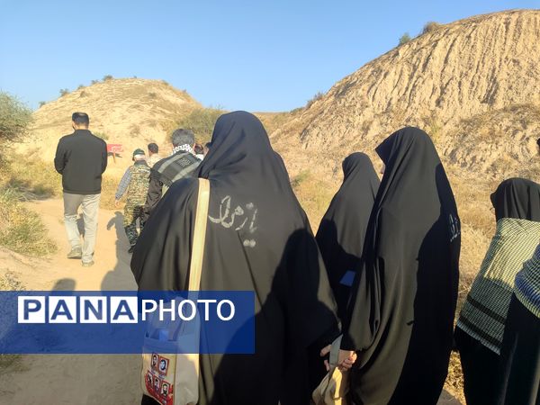 سومین روز از اردوی راهیان نور دانش‌آموزان قائم شهری