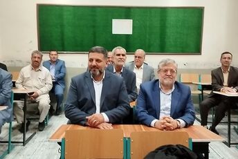 صدای زنگ مهر نویدبخش یک سال پر از هیجان در دبیرستان «ذبیح‌الله هوشیار» ناحیه۱ مشهد