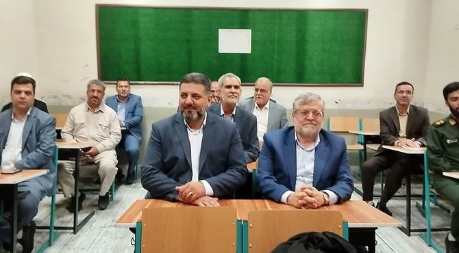 صدای زنگ مهر نویدبخش یک سال پر از هیجان در دبیرستان «ذبیح‌الله هوشیار» ناحیه۱ مشهد