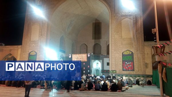 مراسم عزاداری سیدالشهدا (ع) در مسجد جامع نیشابور