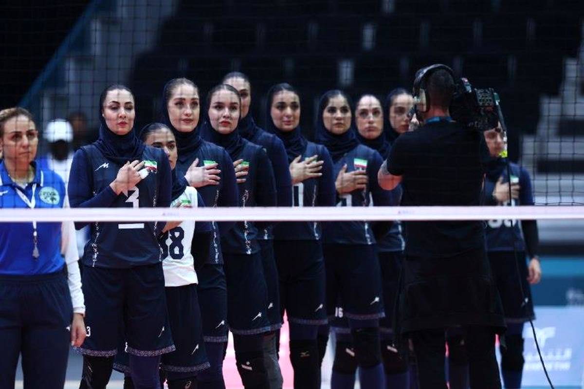 پیروزی مقتدرانه تیم ملی والیبال زنان ‌مقابل تاجیکستان؛ ایران راهی دیدار رده‌بندی شد‌
