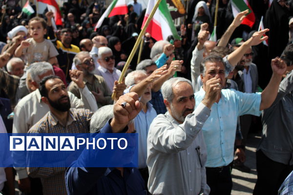 راهپیمایی بشارت نصر یزد