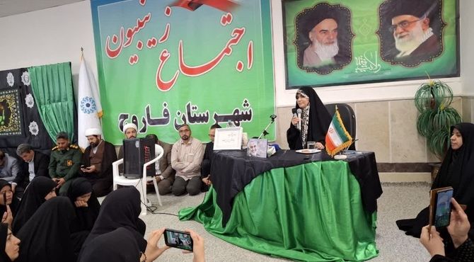 رجز خوانی دانش آموز خبرنگار پانا در حضور «سحر امامی» بانوی قهرمان رسانه ملی

