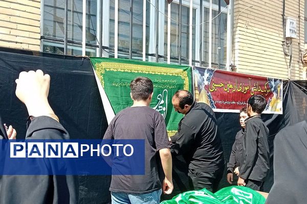برپایی موکب جاماندگان اربعین حسینی در فیروزکوه