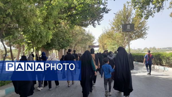 مراسم جاماندگان اربعین در شهرستان نیشابور همراه با برنامه های متنوع برگزار شد 
