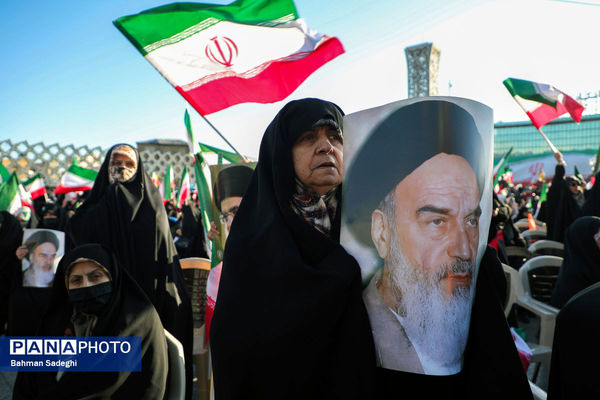 مراسم گرامیداشت حماسه ۹ دی - تهران