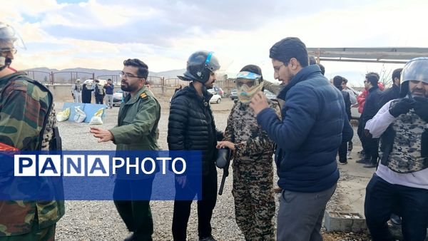 برگزاری اولین دوره مسابقات کمیته پینت بال جام اقتدار و اتحاد هیات ورزش‌های همگانی شهرستان شیروان