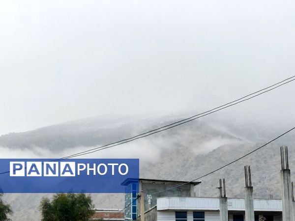 لردگان زیر باران، طراوت زمستانی در دل کوهستان