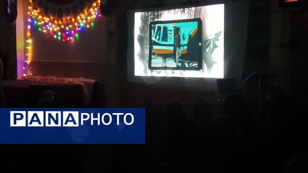 مراسم ولادت امام علی (ع)و سالگرد شهادت حاج قاسم سلیمانی در مسجد چهارده معصوم الغدیر