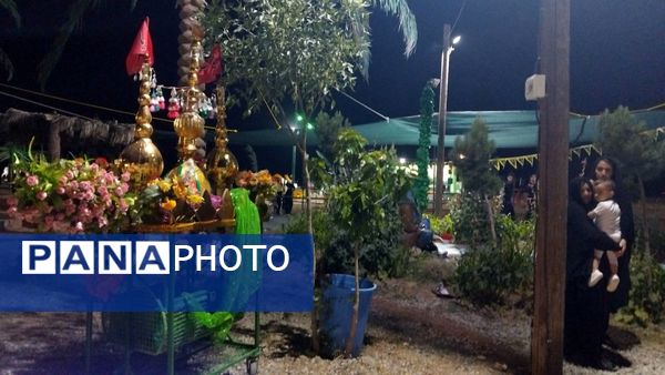 خیمه‌گاه شهر وردنجان میزبان‌ عاشقان‌ امام‌ حسین(ع)