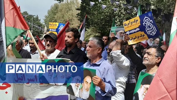 جمعه‌های «خشم و نصر» در استان البرز علیه جنایات صهیونیست‌ها 