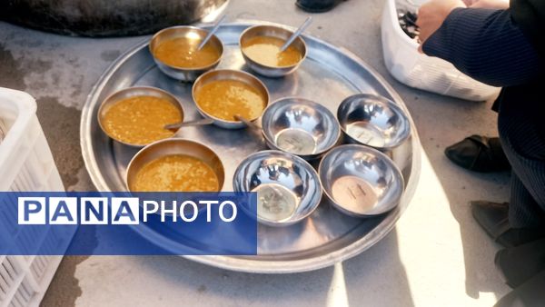 مراسم عزاداری ایام فاطمیه در دبیرستان نمونه مرحوم طاووسی شهرستان خلیل‌آباد 