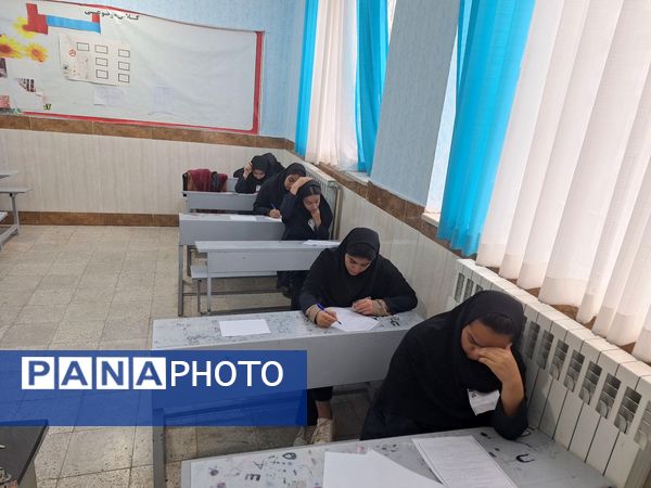 امتحانات نوبت اول در مدرسه برادران رحمانی خلیل آباد