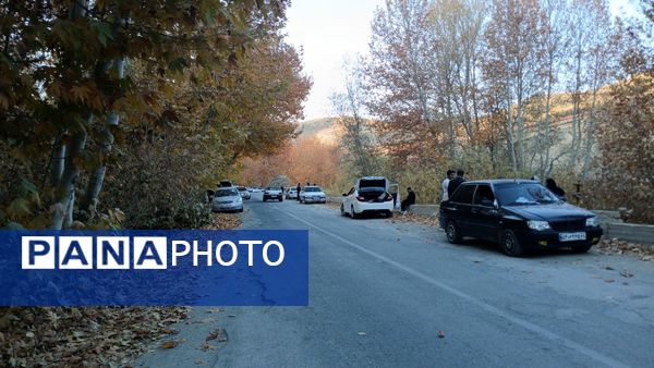 نگاهی کوتاه به طبیعت پاییزی امامزاده بابا پیر احمد (ع) شهرستان بن 