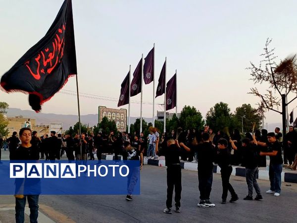 عزاداری جوانان در روز  رحلت نبی اکرم اسلام و امام حسن مجتبی (ع)