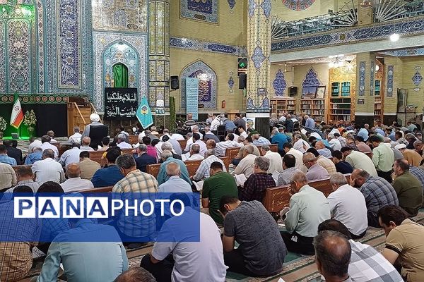 مراسم روز عرفه در مسجد صاحب‌الزمان(عج) و امام‌زاده سید فتح‌الله ورامین