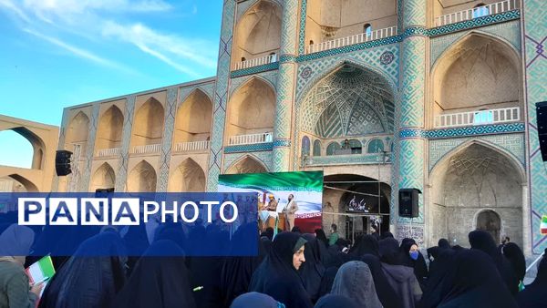نمایش اقتدار ملت بزرگ ایران در یزد