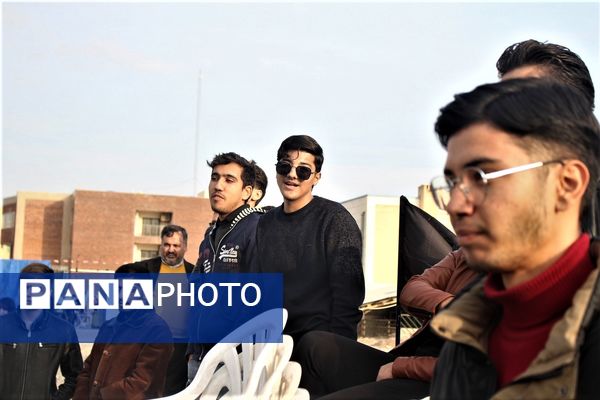 مراسم دومین سالگرد خاکسپاری شهید گمنام آموزشکده فنی دختران قم