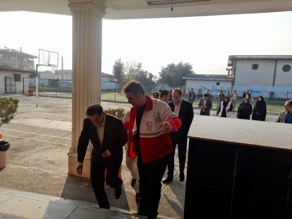 مانور زلزله و ایمنی مدارس در بندرگز