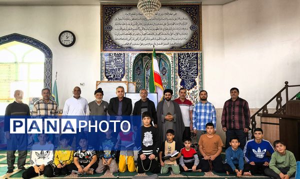 اعتکاف دانش آموزی در مساجد شهرستان مانه 