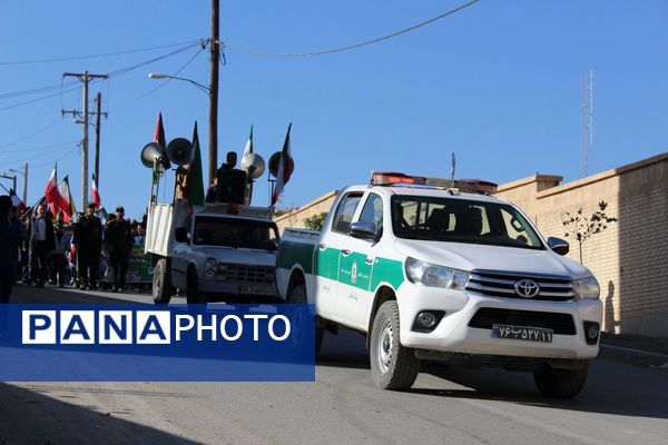 حماسه‌آفرینی دانش‌آموزان شوراب صغیر 