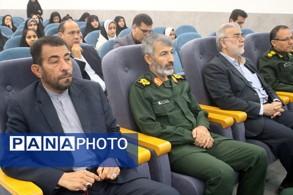 مراسم استقبال از شهید گمنام در اداره‌کل آموزش و پرورش استان بوشهر