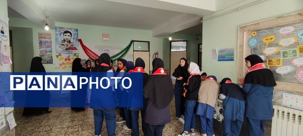 انتخابات شورای دانش‌آموزی در مدرسه شهید خاقانی شهرستان شیروان