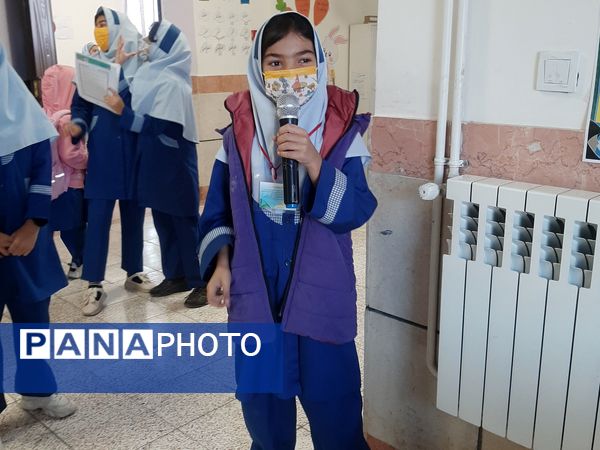 مراسم صبحگاه  دبستان زنده یاد امینی پور 