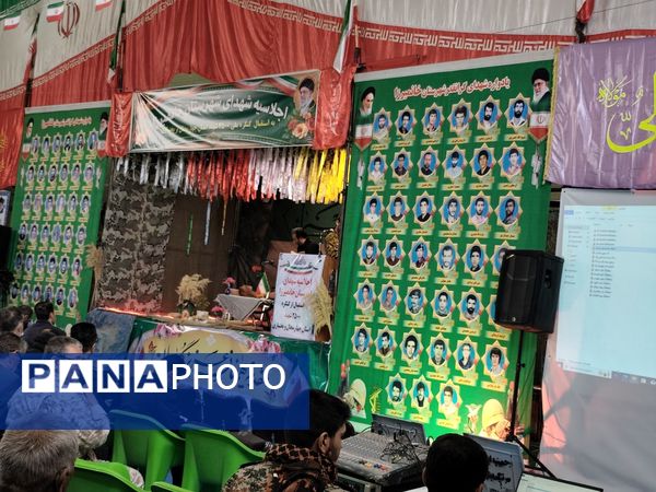 برگزاری اجلاسیه شهدای شهرستان خانمیرزا