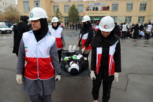 بیست و هفتمین مانور سراسری زلزله در آذربایجان شرقی